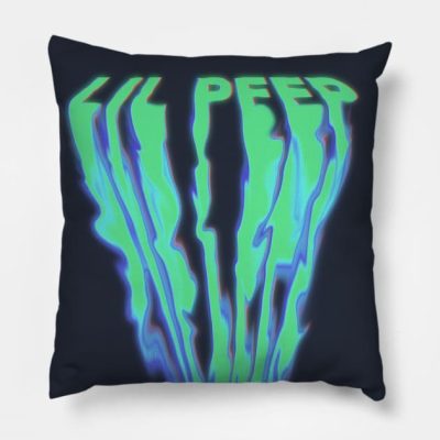 Lil Peep Throw Pillow Official Lil Peep Merch
