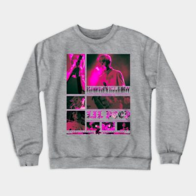 Lil Peep Pink Crewneck Sweatshirt Official Lil Peep Merch