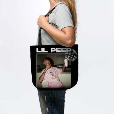 Aesthetic Lil Peep Smoke And Drink Design Tote Official Lil Peep Merch
