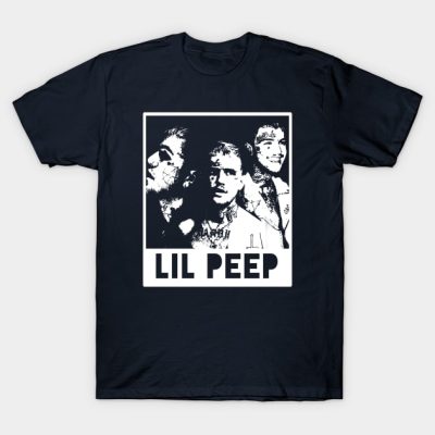 Lil Peep Line Art T-Shirt Official Lil Peep Merch