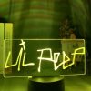 3d Lamp LIL PEEP for Fans Bedroom Decoration Lighting Birthday Gift Battery Powered Color Changing Led 1 - Lil Peep Merch