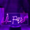 3d Lamp LIL PEEP for Fans Bedroom Decoration Lighting Birthday Gift Battery Powered Color Changing Led - Lil Peep Merch