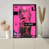 Hip Hop Rapper Lil Peep Posters POSTER Posters For Room Living Canvas Painting Print Japan Art 13 - Lil Peep Merch