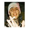 Singer Star Rapper Lil Peep Portrait Posters Canvas Painting Modular Hd Printed Wall Art Picture For 20 - Lil Peep Merch