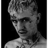 Singer Star Rapper Lil Peep Portrait Posters Canvas Painting Modular Hd Printed Wall Art Picture For 3 - Lil Peep Merch