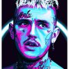Singer Star Rapper Lil Peep Portrait Posters Canvas Painting Modular Hd Printed Wall Art Picture For 4 - Lil Peep Merch
