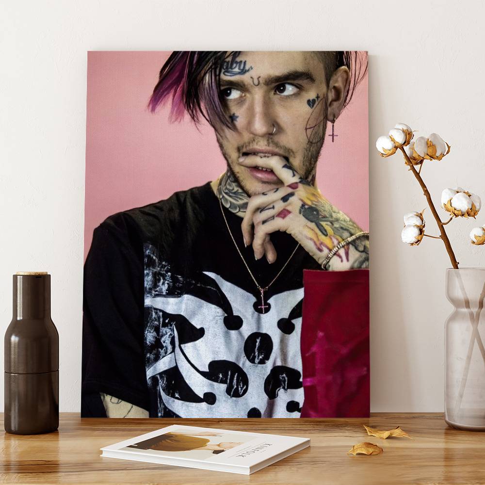 Lil Peep Canvas Classic Celebrity Canvas Lil Peep Classic Style by Lil ...