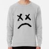ssrcolightweight sweatshirtmensheather greyfrontsquare productx1000 bgf8f8f8 10 - Lil Peep Merch