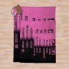 Don'T Cry Baby Life Ain'T Fair - Lil Peep Quotes Throw Blanket Official Lil Peep Merch