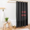 Lil Peep <Get Cake Die Young></noscript> Minimalist Typography Shower Curtain Official Lil Peep Merch