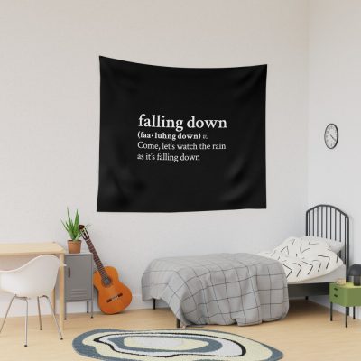 Falling Down By Lil Peep Tapestry Official Lil Peep Merch